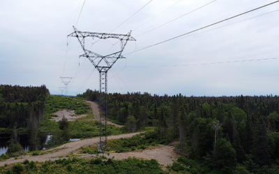East West transmission line